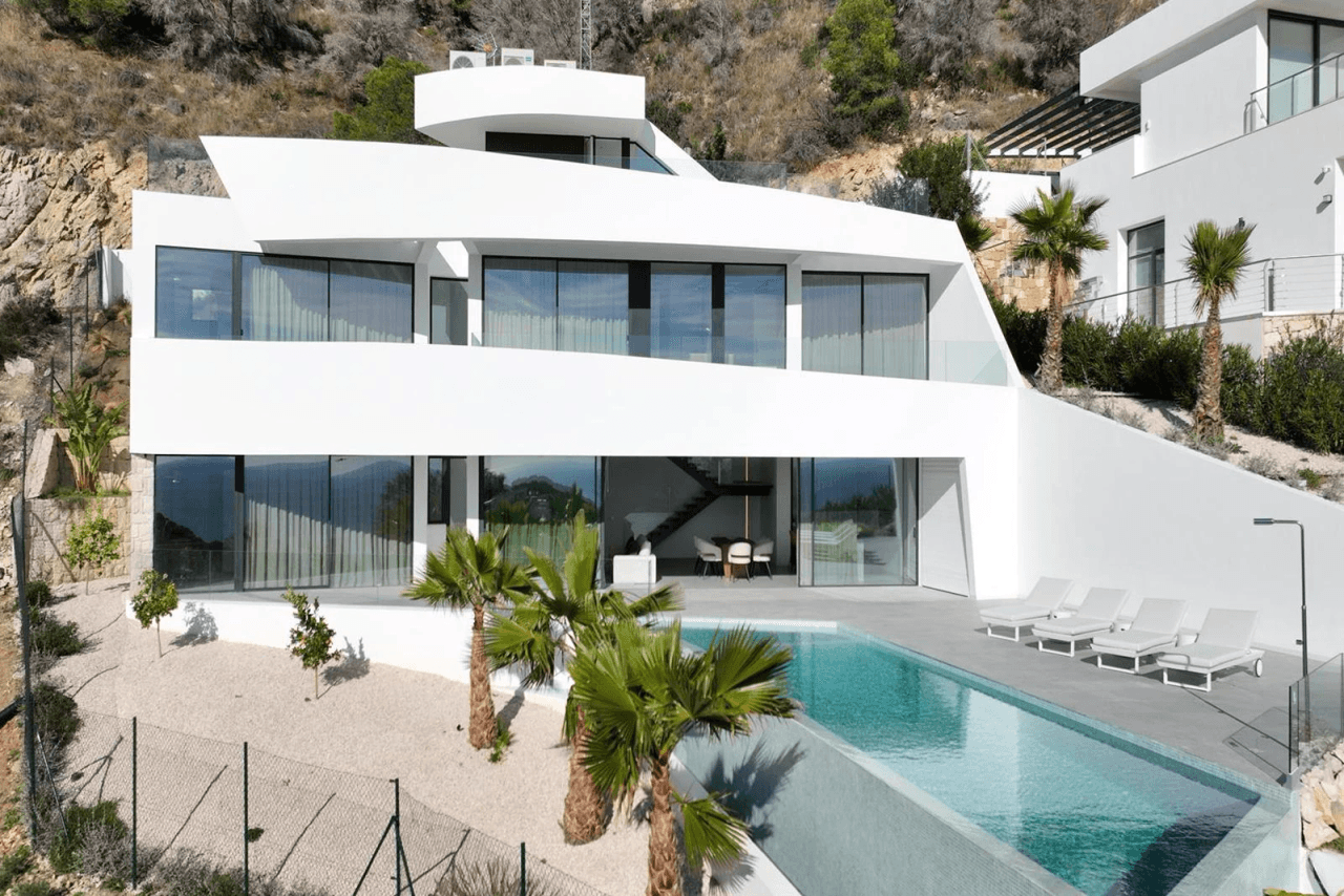 Stunning Modern Villa with Infinity Pool & Panoramic Sea Views in Altea Hills