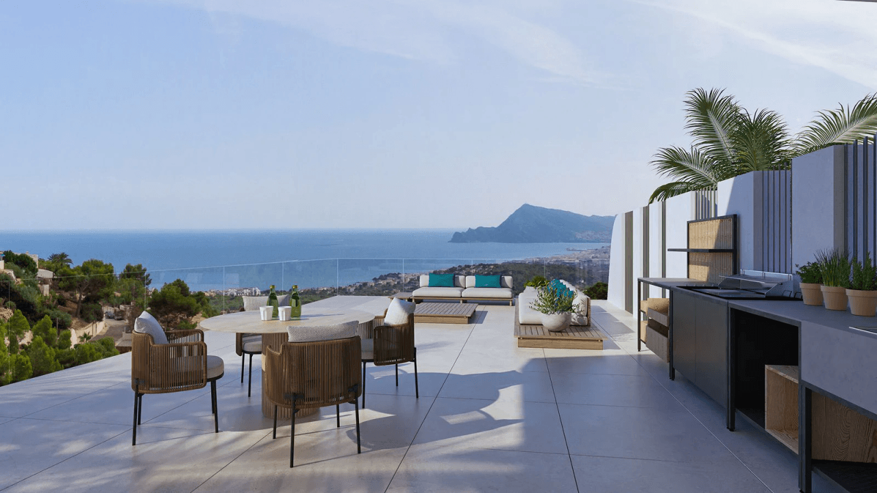 Modern Luxury Sea View Villa in Altea | Villa Hannya