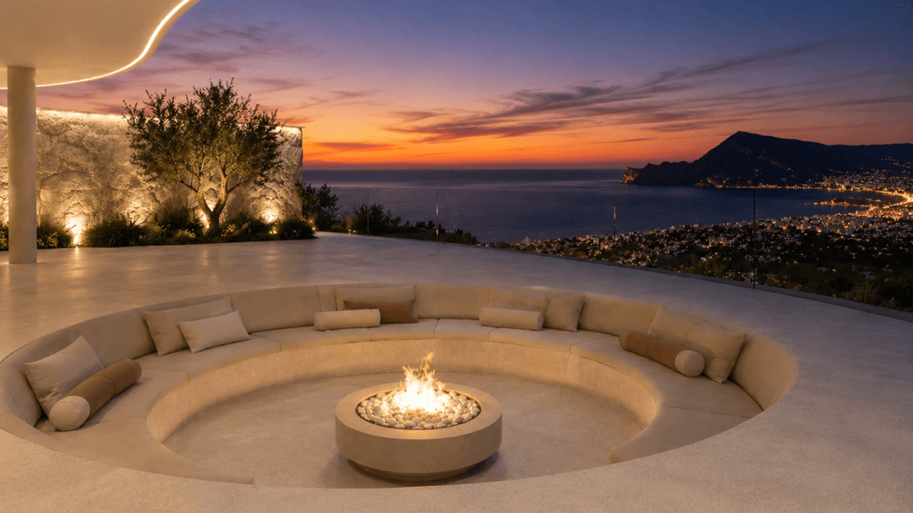 Ultra-Modern Luxury Villa with Panoramic Sea Views for Sale in Altea
