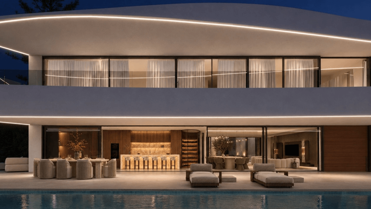 Ultra-Modern Luxury Villa with Panoramic Sea Views for Sale in Altea