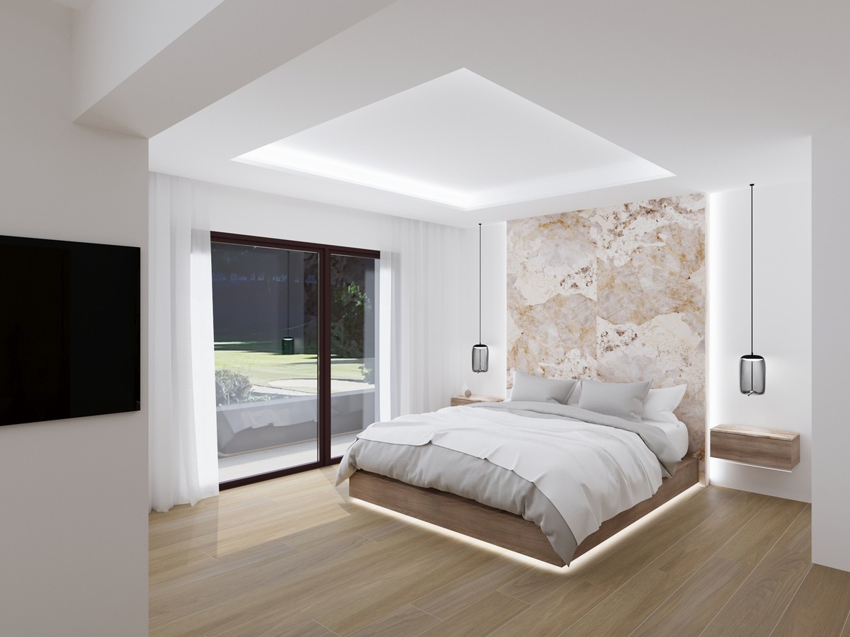 Villa de golf en première ligne à Altea La Vella à Altea La Vella avec intimité et vue dégagée