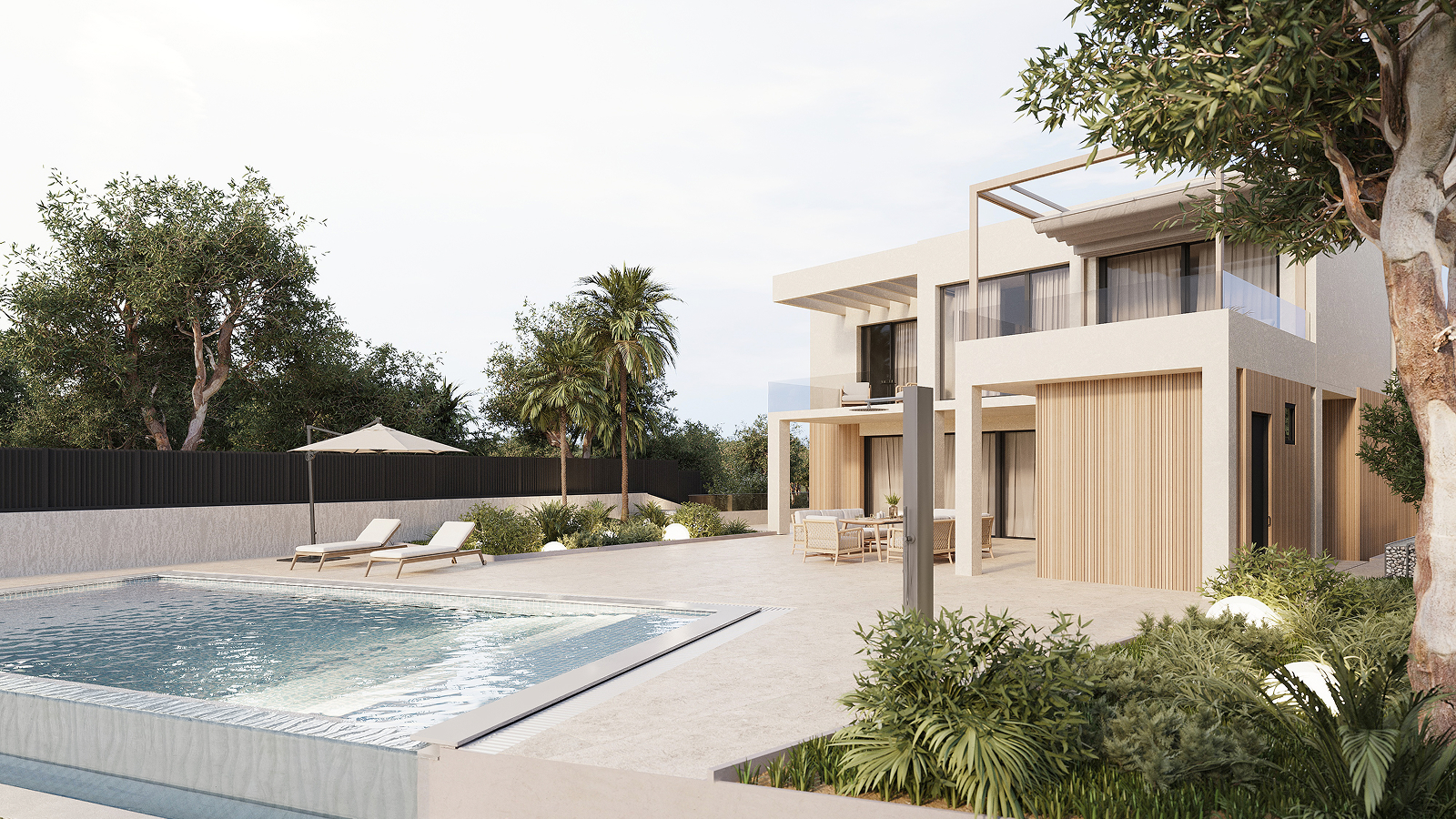 Villa de lujo llave en mano con vistas panorámicas al mar en Calpe