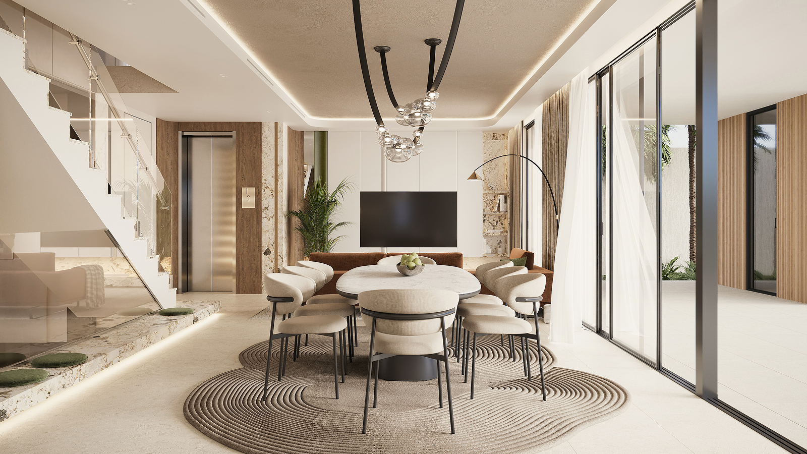 Villa de lujo llave en mano con vistas panorámicas al mar en Calpe