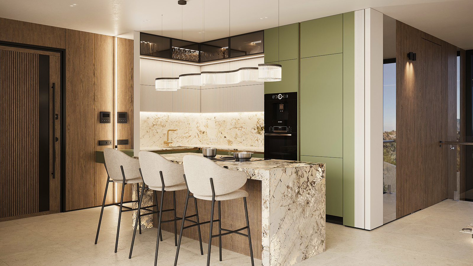 Villa de lujo llave en mano con vistas panorámicas al mar en Calpe