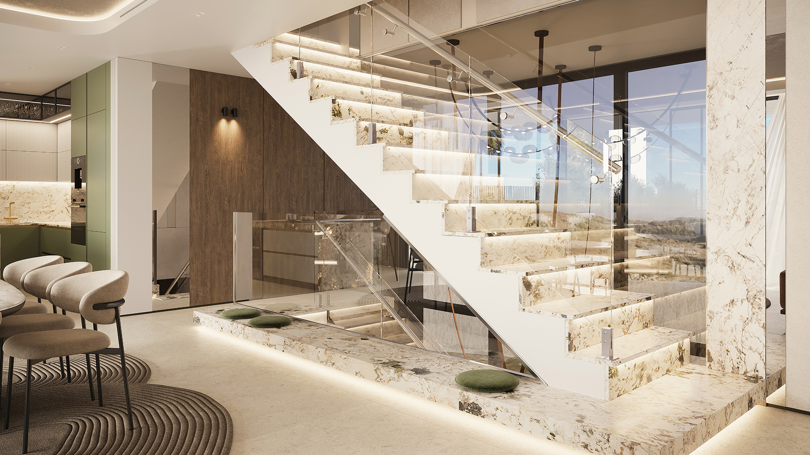 Villa de lujo llave en mano con vistas panorámicas al mar en Calpe